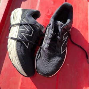 New Balance Black and Cream Men's Shoes